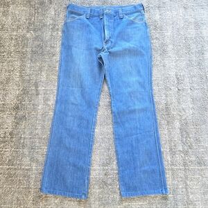 Vintage 70s Sedgefield USA High Rise Straight Leg Jeans Sanforized 38x34(36x33)